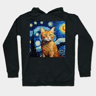 Van Gogh's cat Hoodie